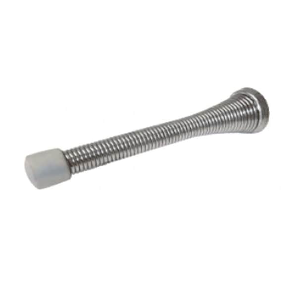 Cal-Royal 3-3/4 Heavy Duty Jumbo Spring Door Stop Screw and Metal Base, US26 Bright Chrome JFS13-26 - main